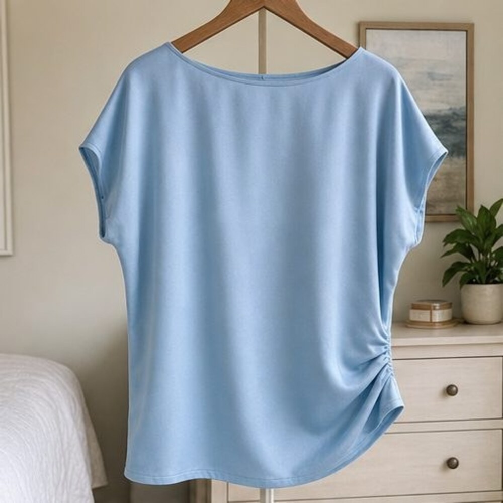 Black Peplum Top